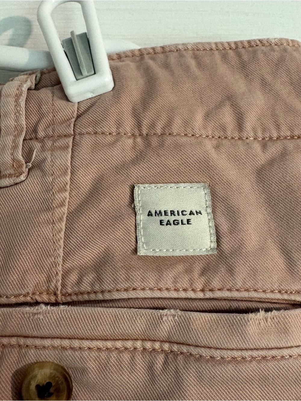 American Eagle Outfitters Men’s Dusty Rose Flex Fit Shorts - Picture 6 of 7